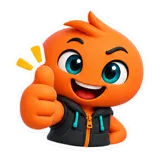 SHFT sticker: thumbs up
